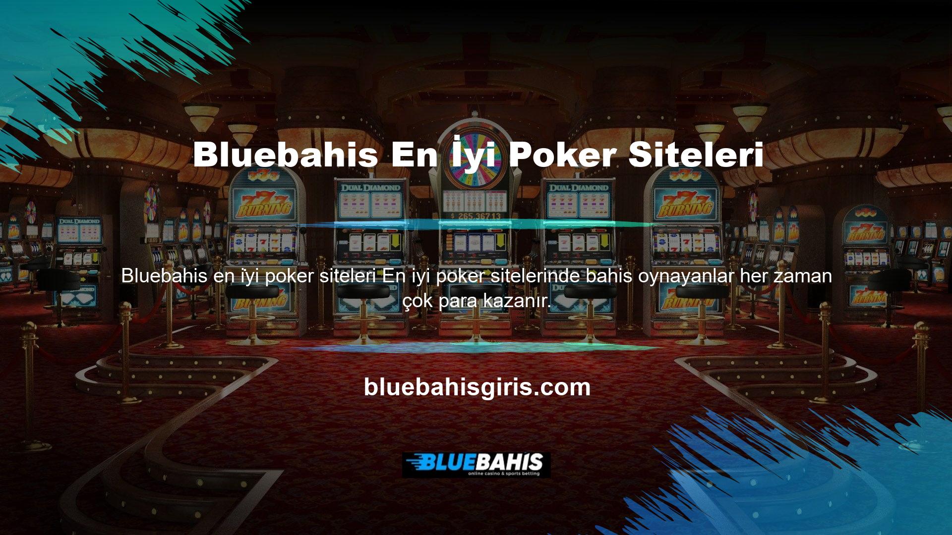 Ancak casino siteleri arasında en parlak olanı pokerdir